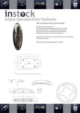 Click Here To Enlarge This Photo Of Eclipse Specialist Anti-Ligature A6 Auto Locking Door Set for Medical & Safe Rooms