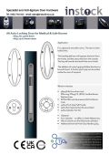 Eclipse Specialist Anti-Ligature A6 Auto Locking Door Set for Medical & Safe Rooms