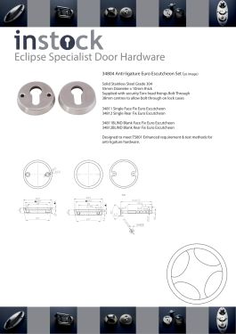 Click Here To Enlarge This Photo Of Eclipse Specialist Anti-Ligature A7 Auto Night Locking Door Set for Staff