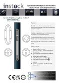 Eclipse Specialist Anti-Ligature A7 Auto Night Locking Door Set for Staff
