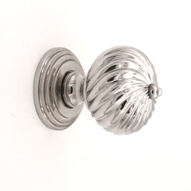 Click Here To Enlarge This Photo Of SB2101PN - Spira Brass Burcot Mortice Door Knobs - Polished Nickel