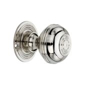 SB2103PN - Spira Brass Bloxwich 50mm Rim/Mortice Door Knobs - Polished Nickel