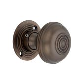 SB2103ABZ - Spira Brass Bloxwich 50mm Rim/Mortice Door Knobs - Aged Bronze