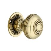 SB2104AB - Spira Brass Bloxwich Large 60mm Rim/Mortice Door Knobs - Aged Brass