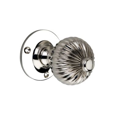 Click Here To Enlarge This Photo Of SB2111PN - Spira Brass Regency Mortice Door Knobs - Polished Nickel