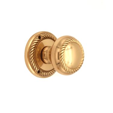 Click Here To Enlarge This Photo Of SB2119PB - Spira Brass Georgian Mortice Door Knobs - Polished Brass