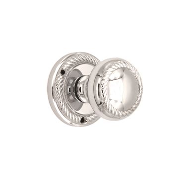 Click Here To Enlarge This Photo Of SB2119PC - Spira Brass Georgian Mortice Door Knobs - Polished Chrome