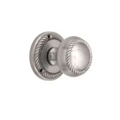 SB2119SC - Spira Brass Georgian Mortice Door Knobs - Satin Chrome