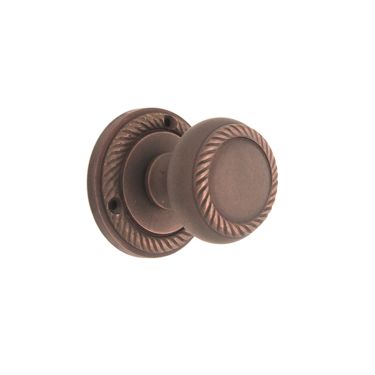 Click Here To Enlarge This Photo Of SB2119ABZ - Spira Brass Georgian Mortice Door Knobs - Aged Bronze