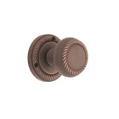 SB2119ABZ - Spira Brass Georgian Mortice Door Knobs - Aged Bronze