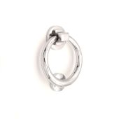 SB4104PC - Spira Brass Ring Door Knocker 110mm - Polished Chrome