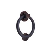 SB4104ABZ - Spira Brass Ring Door Knocker 110mm - Aged Bronze
