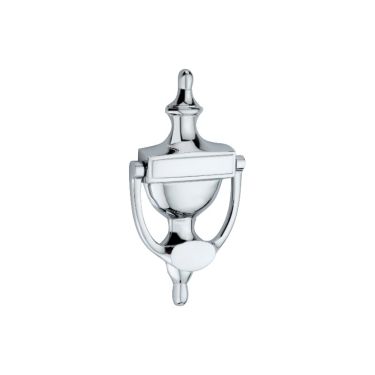Click Here To Enlarge This Photo Of SB4106PC - Spira Brass Victorian Urn Door Knocker 150mm - Polished Chrome