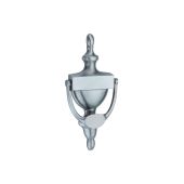 SB4106SC - Spira Brass Victorian Urn Door Knocker 150mm - Satin Chrome