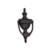 SB4106ABZ - Spira Brass Victorian Urn Door Knocker 150mm - Aged Bronze