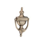 SB4106ANT - Spira Brass Victorian Urn Door Knocker 150mm - Antique Brass