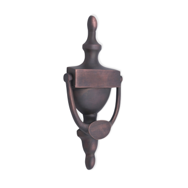Click Here To Enlarge This Photo Of SB4107ABZ - Spira Brass Victorian Urn Door Knocker 200mm - Aged Bronze