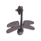 SB4108ABZ - Spira Brass Dragonfly Door Knocker - Aged Bronze