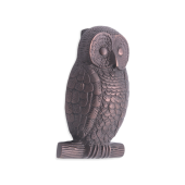 SB4109ABZ - Spira Brass Owl Door Knocker - Aged Bronze
