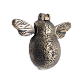 SB4111ANT - Spira Brass Bumble Bee Door Knocker - Antique Brass