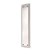 SB2213PC - Spira Brass Georgian Finger Plate 285mm - Polished Chrome