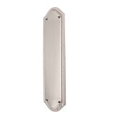 SB2215PC - Spira Brass Georgian Half Round Finger Plate 295mm - Polished Chrome