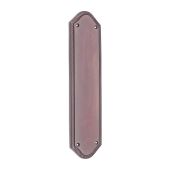 SB2215ABZ - Spira Brass Georgian Half Round Finger Plate 295mm - Aged Bronze
