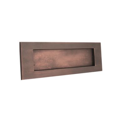 Click Here To Enlarge This Photo Of SB5105ABZ - Spira Brass Victorian Letter Plate 250mm x 76mm - Aged Bronze