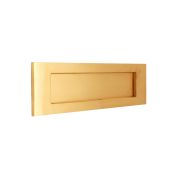 SB5105SB - Spira Brass Victorian Letter Plate 250mm x 76mm - Satin Brass