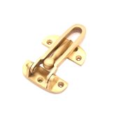 SB2211SB - Spira Brass Security Door Guard - Satin Brass