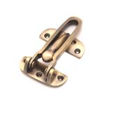 SB2211ANT - Spira Brass Security Door Guard - Antique Brass