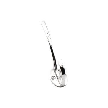Click Here To Enlarge This Photo Of SB6181PC - Spira Brass Victorian Coat Hook 87mm - Polished Chrome