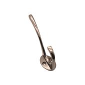 SB6181BN - Spira Brass Victorian Coat Hook 87mm - Black Nickel