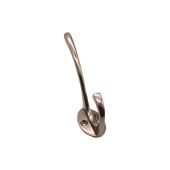 SB6182BN - Spira Brass Victorian Coat Hook 115mm - Black Nickel