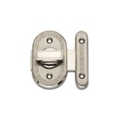 SL02SN - Spira Brass Delta Bathroom Latch - Satin Nickel