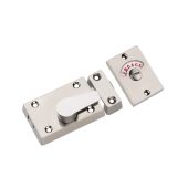 SB6183PC - Spira Brass Indicator Bathroom Bolt - Polished Chrome