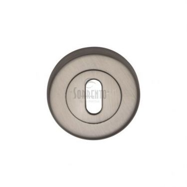 Click Here To Enlarge This Photo Of SC-0191-SN M.Marcus Sorrento Keyhole Escutcheon Satin Nickel Finish