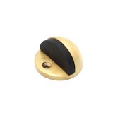 SB5110SB - Spira Brass Half Moon Door Stop - Satin Brass