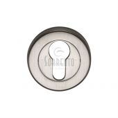 SC-0192-SC M.Marcus Sorrento Euro Profile Cylinder Escutcheon Satin Chrome Finish