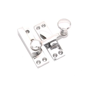 Click Here To Enlarge This Photo Of SB8102PC - Spira Brass Quadrant Sliding Arm Fastener - Polished Chrome