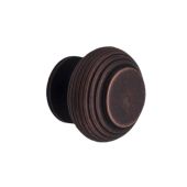 SB2301ABZ - Spira Brass Beehive Large 40mm Cupboard Knob - Aged Bronze