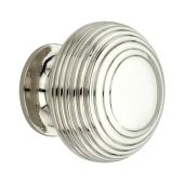 SB2302PN - Spira Brass Beehive Small 30mm Cupboard Knob - Polished Nickel