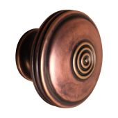 SB2303ABZ - Spira Brass Bloxwich Large 40mm Cupboard Knob - Aged Bronze