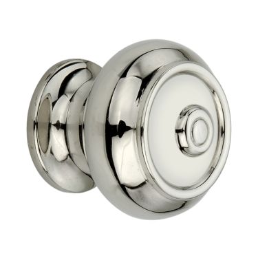 Click Here To Enlarge This Photo Of SB2304PN - Spira Brass Bloxwich Small 30mm Cupboard Knob - Polished Nickel