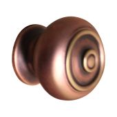 SB2304ABZ - Spira Brass Bloxwich Small 30mm Cupboard Knob - Aged Bronze