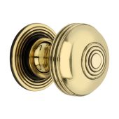 SB2306AB - Spira Brass Preston Small 32mm Cupboard Knob - Aged Brass