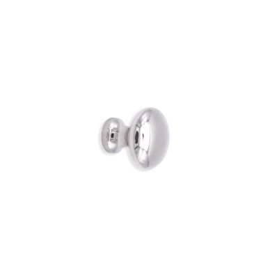 Click Here To Enlarge This Photo Of SB2329PN - Spira Brass Mushroom 25mm Cupboard Knob - Polished Nickel