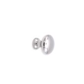 SB2329PN - Spira Brass Mushroom 25mm Cupboard Knob - Polished Nickel