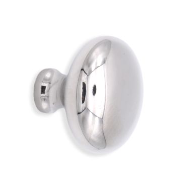Click Here To Enlarge This Photo Of SB2331PN - Spira Brass Mushroom 38mm Cupboard Knob - Polished Nickel