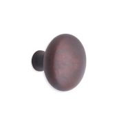 SB2331ABZ - Spira Brass Mushroom 38mm Cupboard Knob - Aged Bronze